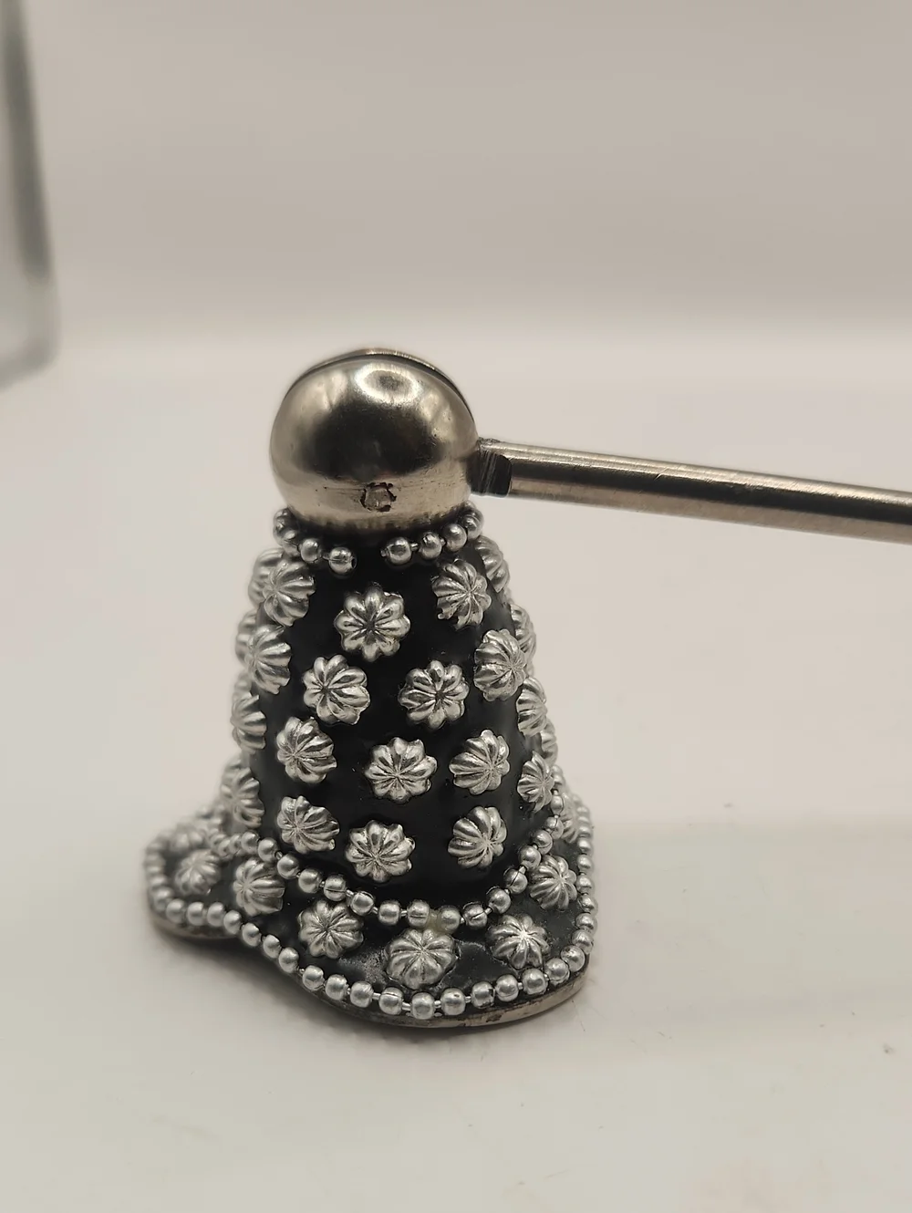Vintage Silver Toned Star Burst Candle Snuffer